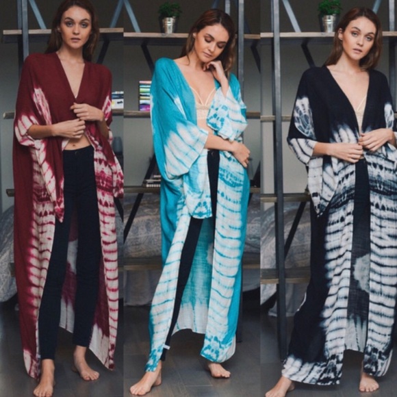 Kimono Style Cover Up - Picture 2 of 3